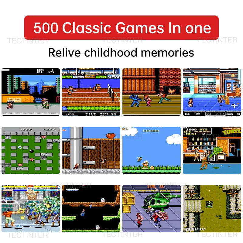 Pocket Pixel™ Retro Gaming Console